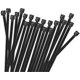 thumbnail image 1 of 8 Inch Heavy Duty Cable Ties Made of Premium Plastic with 50 lbs Tensile Strength, Self-Locking Black Nylon Ties for Indoor and Outdoor Use, 1 of 3