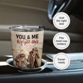 thumbnail image 5 of Gifts for Husband - Husband Gifts from Wife - I Love You Gifts for Him for Anniversary, Husband Birthday Gift, Husband Christmas Gifts - Vintage Airmail 20oz Stainless Steel Tumbler, 5 of 6