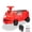 Red, variant on Dazone 12V Ride-On Trackless Train, 2-Seater Electric Toy Vehicle with Under-Seat Storage, Licensed by CHUGGINGTON,Lights & Horn for Kids, Red