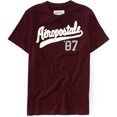 thumbnail image 1 of Aeropostale - Camiseta de béisbol para hombre, color rojo, pequeña Aeropostale  Camiseta gráfica, 1 of 2
