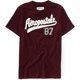 thumbnail image 1 of Aeropostale - Camiseta de béisbol para hombre, color rojo, grande Aeropostale  Camiseta gráfica, 1 of 2