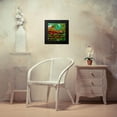 thumbnail image 4 of Jasper, Sisa 15x15 Black Modern Framed Museum Art Print Titled - Abstract Leaf Study III, 4 of 5