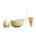 thumbnail image 3 of 4 piezas de Matcha Bowl Juego de té Herramientas de té Herramientas Té Herramient Amarillo, 3 of 9
