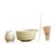 thumbnail image 3 of 4x Matcha Utensils Juego de Matcha Bowl Tea Tea Herramientas Conjunto de regalos chinos para del té Matcha y el té de soporte Amarillo, 3 of 9