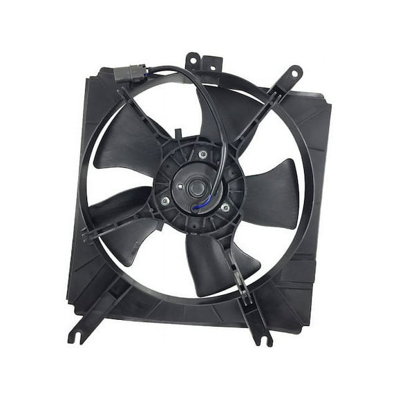 Engine Cooling Auxiliary Fan Assembly - Compatible with 2003 - 2005 Kia Rio 1.6L With Automatic Transmission 2004