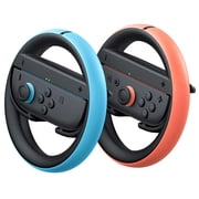 Nintendo Switch 2 Mario Kart World Bundle with Joy Con Wheel and MightySkins Code Bundle