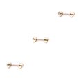 thumbnail image 2 of Anillo para pezones Sonducket de Acero inoxidable dorado y Oro rosa, 2 of 6