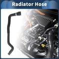 thumbnail image 2 of Manguera del radiador Unique Bargains No.8R0819371E para Audi Q5 2009-2012 Goma Negra 1 Pc Tubería de entrada de aire caliente Buen sellado, 2 of 7