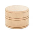 thumbnail image 2 of Mini Trinket Box 1-5/8 inch x 2-1/8 inch x 1 inch, Pack of 10 Unfinished, Round Decorative Boxes for Wooden Jewelry Box Craft, by Woodpeckers, 2 of 7