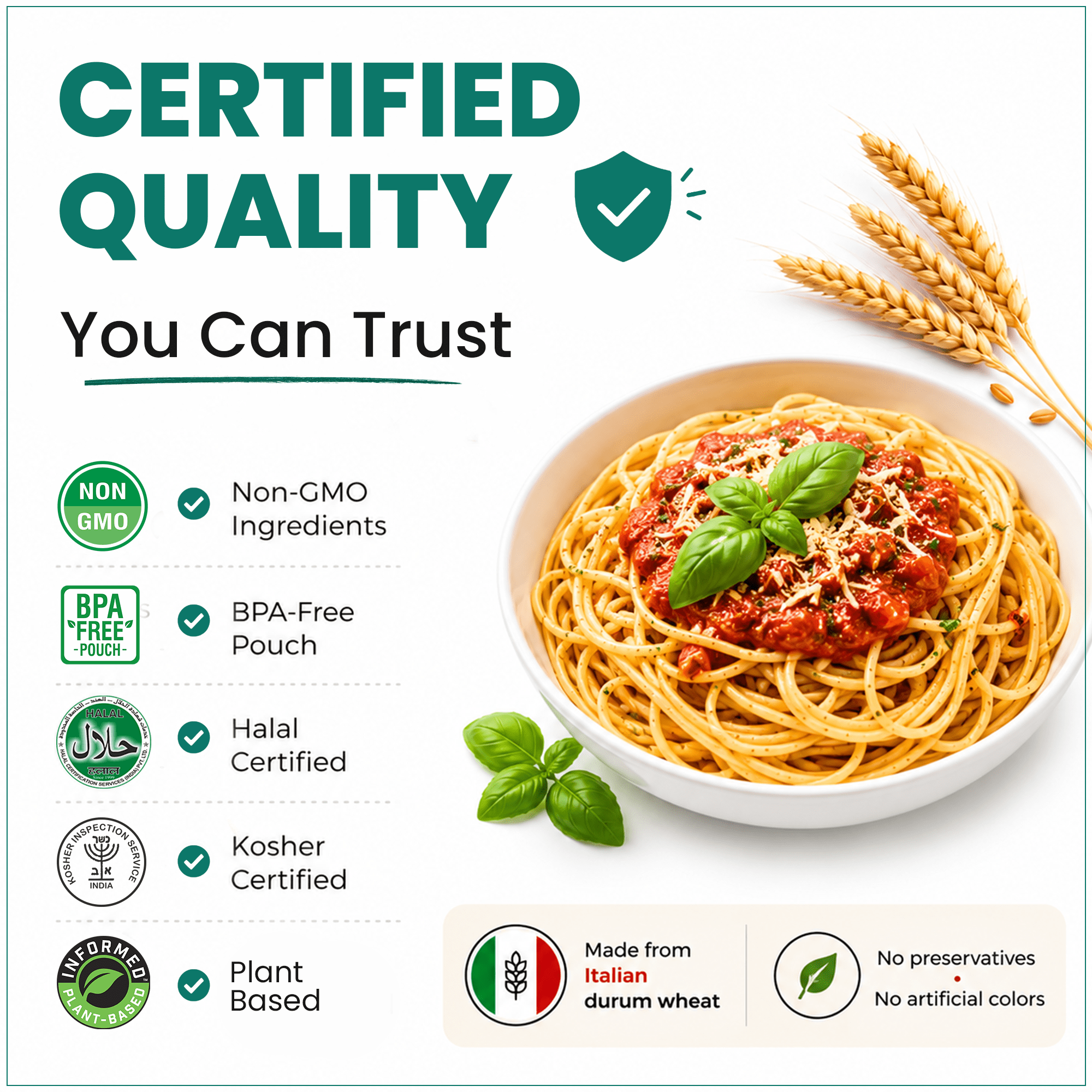Pasta Zing Fully Cooked Spaghetti, 14g Protein, Ready in 1 Min