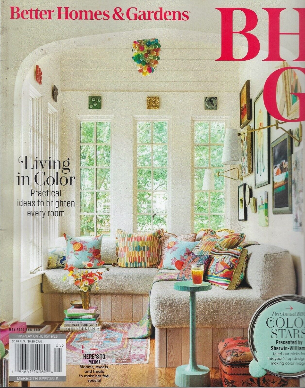 Better Homes & Gardens Magazine May 2023 (Paperback NewAdult,Senior
