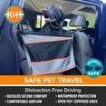 thumbnail image 3 of K&H PET PRODUCTS Hebilla N' Go Asiento de Coche para Mascotas, Gris, Grande (21" x 19" x 19"), 3 of 5