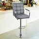 thumbnail image 2 of Conjunto de 2 taburetes de bar con reposabrazos silla de mostrador silla de bar ajustable en altura gris esquí esquí Gafas de esquí, 2 of 5
