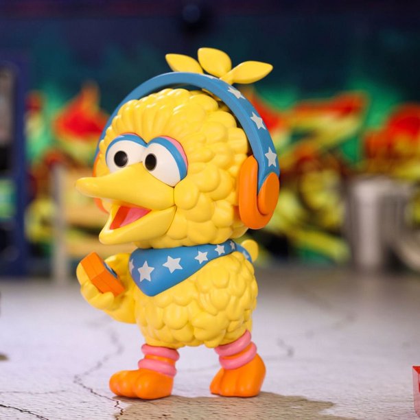 Figura de anime de Barrio Sésamo, dibujo animado de Elmo, pájaro grande, monstruo de las galletas, Bert, modelo kawaii, adorno de escritorio, regalo de cumpleaños