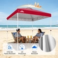 thumbnail image 5 of EAGLE PEAK 8 x 8 Pop Up Canopy Tent Instant Outdoor Canopy Easy Set-up Straight Leg Folding Shelter, 5 of 10