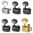 thumbnail image 3 of Vintage Style St Electric Guitar Tuning Peg Silver Tuner Machine Heads Open-Hole, 3 of 7