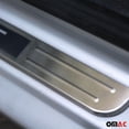 thumbnail image 6 of Door Sill Scuff Plate Illuminated for VW EOS Sport Stainless Steel Silver 2 Pcs, 6 of 8