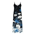 thumbnail image 4 of Vestidos de Verano Casuales sin Mangas para las Mujeres, Moda Camis Cuello en V Impresión de la Playa Vestidos de Sol para Boho Y Casual, 4 of 5