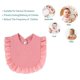 thumbnail image 4 of Baby Muslin Bandana Drool Bibs for Boys Girls Adjustable Baby Bibs Set 6PCS for Teething and Drooling Multi-Use Scarf Bibs-Pink, 4 of 4