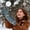 Blue, variant on Unisex Winter Knitted Warm Mittens for Adults Couples Thermal Soft Touchscreen Rose Gold One Size