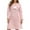 Pink, variant on Womens Nightgowns Fall/Winter Flannel Long Sleeve Thickened Dresser for Bedroom,Pink,L