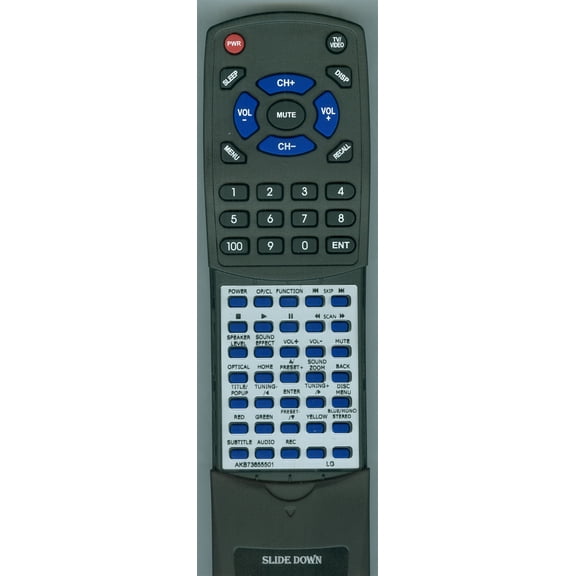 Replacement Remote for Onkyo 24140763, RC763M, RC-763M