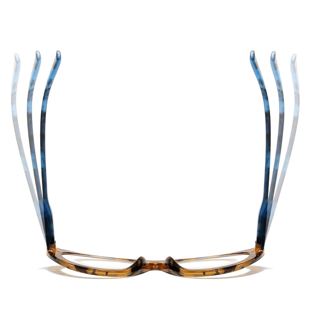 5 Pairs of Women Retro Cat Eye Reading Glasses 1.00 Ladies Anti Blue Light Spring Hinge Tortoiseshell Readers +1.0