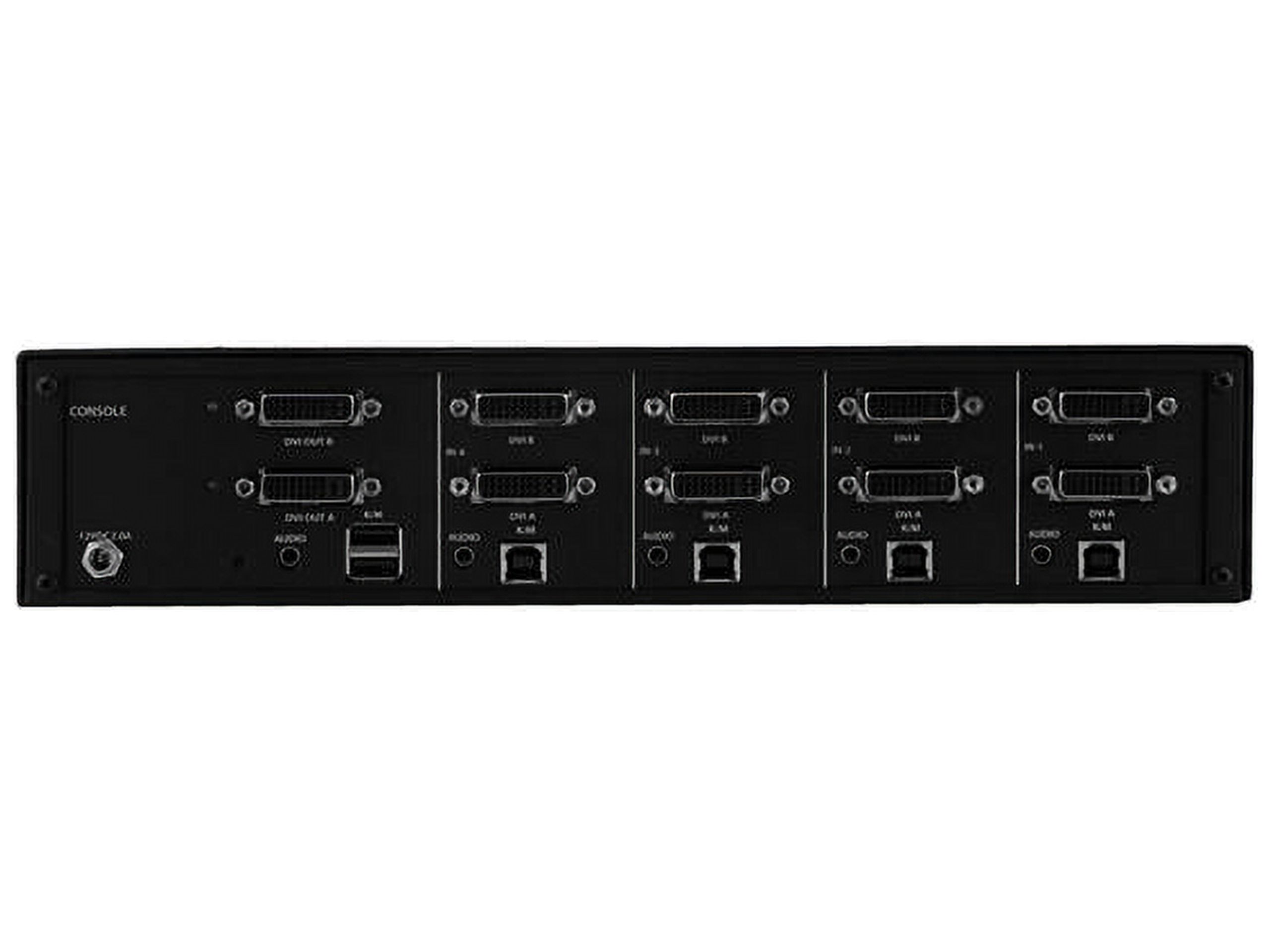 Tripp Lite 4 Port Secure KVM Switch, DVI to DVI, Dual Monitor, NIAP PP3.0 Certified, Audio, TAA-Compliant (B002-DV2A4) - image 3 of 4