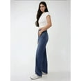 thumbnail image 4 of High Waist Straight Leg Jeans, 4 of 7