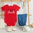 thumbnail image 3 of Grandma and Grandpas Little Valentine Romper Boys or Girls Infant Baby Brisco Brands 12M, 3 of 6