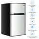 thumbnail image 5 of Refrigerador COSTWAY Compact de 3.2 pies cúbicos con congelador, color gris, 5 of 9