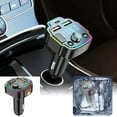 thumbnail image 2 of Birdeem Car Bluetooth 5.0 Wireless Handsfree Car Fm Transmitter Receiver Radio Mp3 Adapter Player, 2 of 12