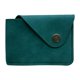 thumbnail image 1 of Tarjetero con cierre a presión, tipo sobre, ideal como regalo cumpleaños. Ranuras compactas para tarjetas crédito. Verde, 1 of 10