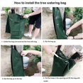 thumbnail image 5 of 1 bolsa de riego por goteo de PE resistente a la sequía para árboles de jardín, árboles frutales agrícolas, bolsa de goteo resistente a la sequía de 20 galones., 5 of 5