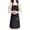 Black, variant on ONEKISS Aprons with Pockets Canvas Cotton Waterproof Cooking Apron for Men & Women, Adjustable Straps, One Size Fits Most