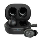 JLab JBuds Mini True Wireless Earbuds, Black, Bluetooth Multipoint, Be Aware, IP55, 3 EQ Modes, Clear Calls