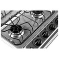 thumbnail image 4 of ABBA Appliances 24” Gas Cooktop in Stainless Steel with 1 Ultra Fast and 3 Fast Burners, 4 of 5