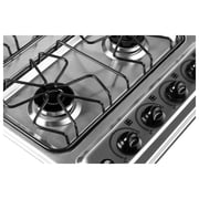 ABBA Appliances 24” Gas Cooktop in Stainless Steel with 1 Ultra Fast and 3 Fast Burners