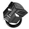 Transformers car one-Button Start Button Protective Cover Interior Modification Ignition Device Switch Metal Decorative Stickers (Autobot-Black)
