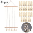 thumbnail image 1 of Coofit Hanging Photo Display Creative Tassels Picture Display Hanging Picture Organizer, 1 of 10