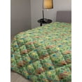 thumbnail image 2 of Succulent Down Alternative Comforter, Exotic Cactus Trees in the Dessert Tropic Flowering Plants Design Print, Microfiber Quilt for All Season, 5 Sizes, Beige and Jade Green, by Ambesonne, 2 of 3
