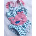 thumbnail image 3 of Maillot de Bain une Pièce pour Bébés Filles Goldfish, 3 of 5
