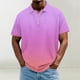 thumbnail image 1 of Blusa y camisa de manga corta con cuello vuelto para hombre, informal, de moda, de color liso, con botones, solapa y hebilla de gancho, camiseta de manga corta de poliéster para hombre., 1 of 5
