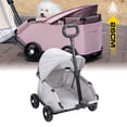 thumbnail image 1 of Pet ,Foldable Pet Strolling Cart for Small Medium Dogs and Cats, 1 of 7