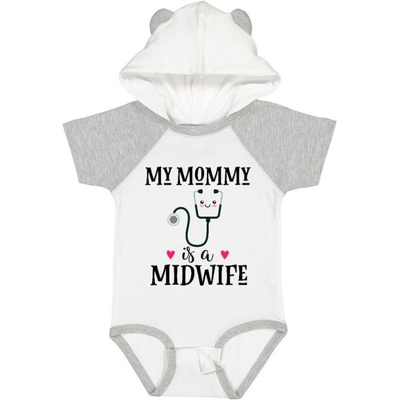 Inktastic Midwife Mom Baby Girls Baby Bodysuit
