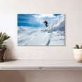 thumbnail image 2 of Elephant Stock Carpathian Mountains Skiing Wall Art - Horizontal Canvas Wall Art - Living Room Wall Decor - Sports Canvas - Red And Blue Decor - 12" x 8", 2 of 8