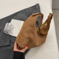 thumbnail image 6 of Moontgen Crescent Bag for Women with Inner Pocket Hobo Bag Zipper Handbag for Work(brown), 6 of 9