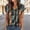*Brown 08, variant on ClodeEU Women's Summer Floral Print V Neck Short Sleeve T Shirt ,Casual Tunic Shirts Blue 01,Womens Plus S