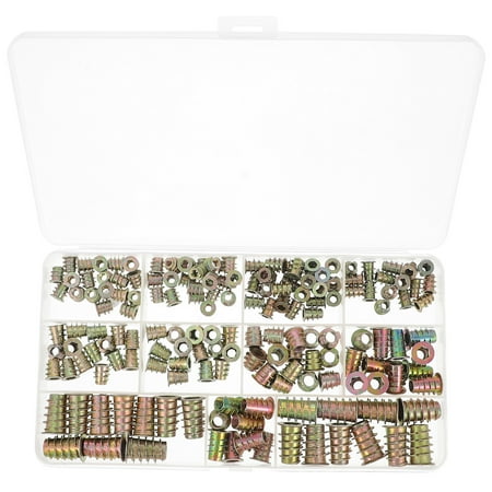 

165PCS Copper Furniture Screw Household Furniture Embedded Fastener Accessory