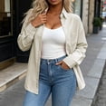 thumbnail image 5 of Asgosdo Button Down Shirts for Women Long Sleeve Collared Blouses Casual Dressy Business Work Tops with Pocket, 5 of 6